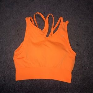 NWOT Gymshark Ultra Seamless Sports Bra Orange